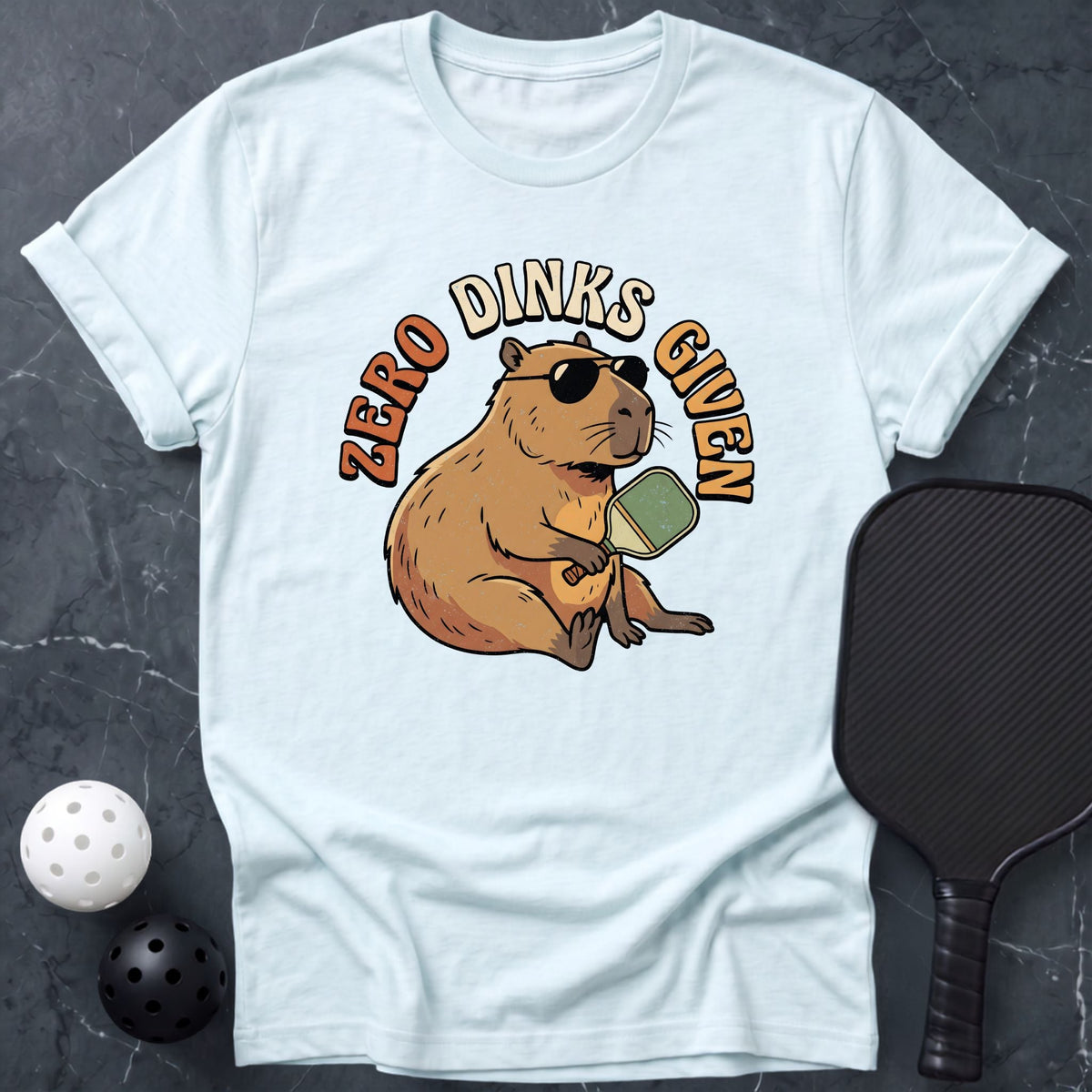 Zero Dinks Given Tee - Dink it Shop