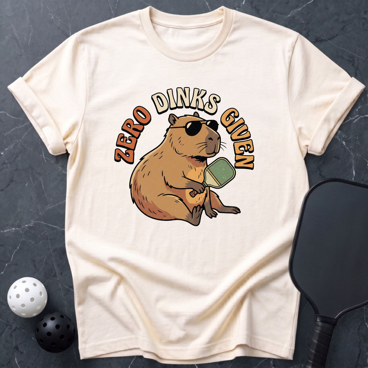Zero Dinks Given Tee - Dink it Shop