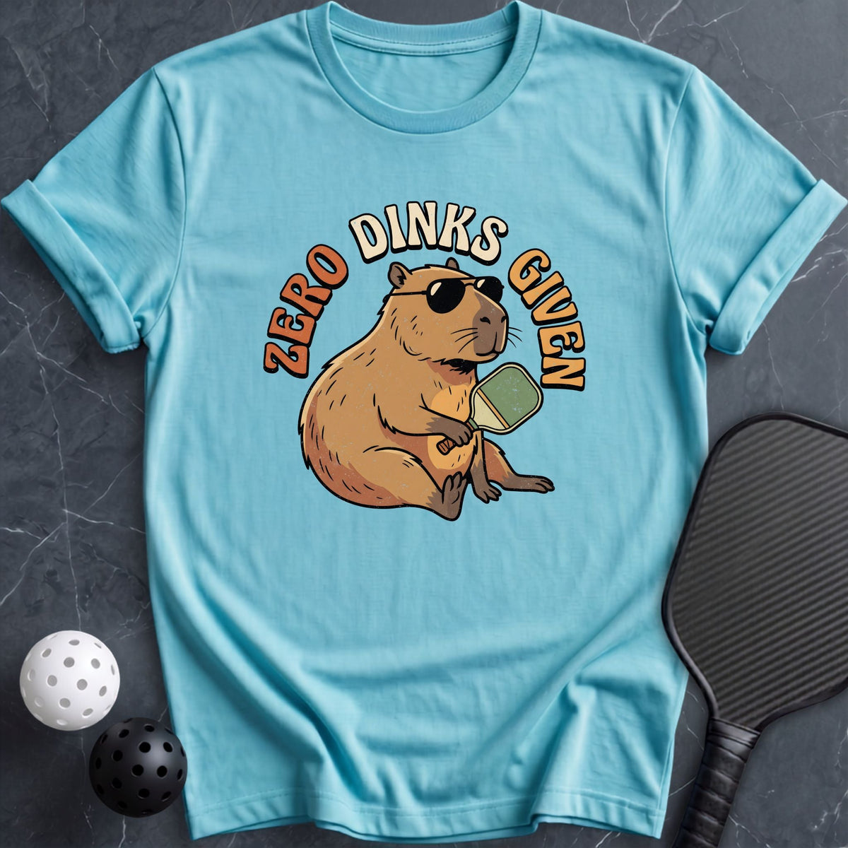 Zero Dinks Given Tee - Dink it Shop