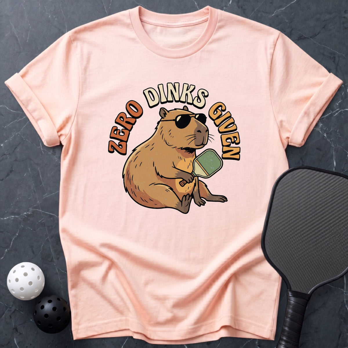 Zero Dinks Given Tee - Dink it Shop