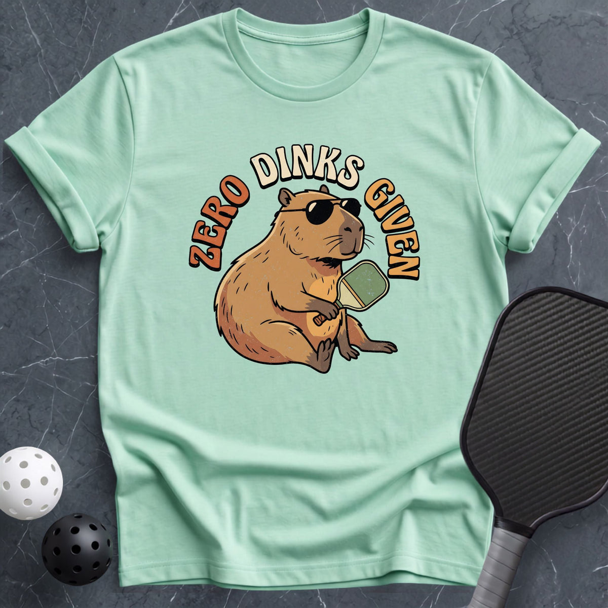Zero Dinks Given Tee - Dink it Shop