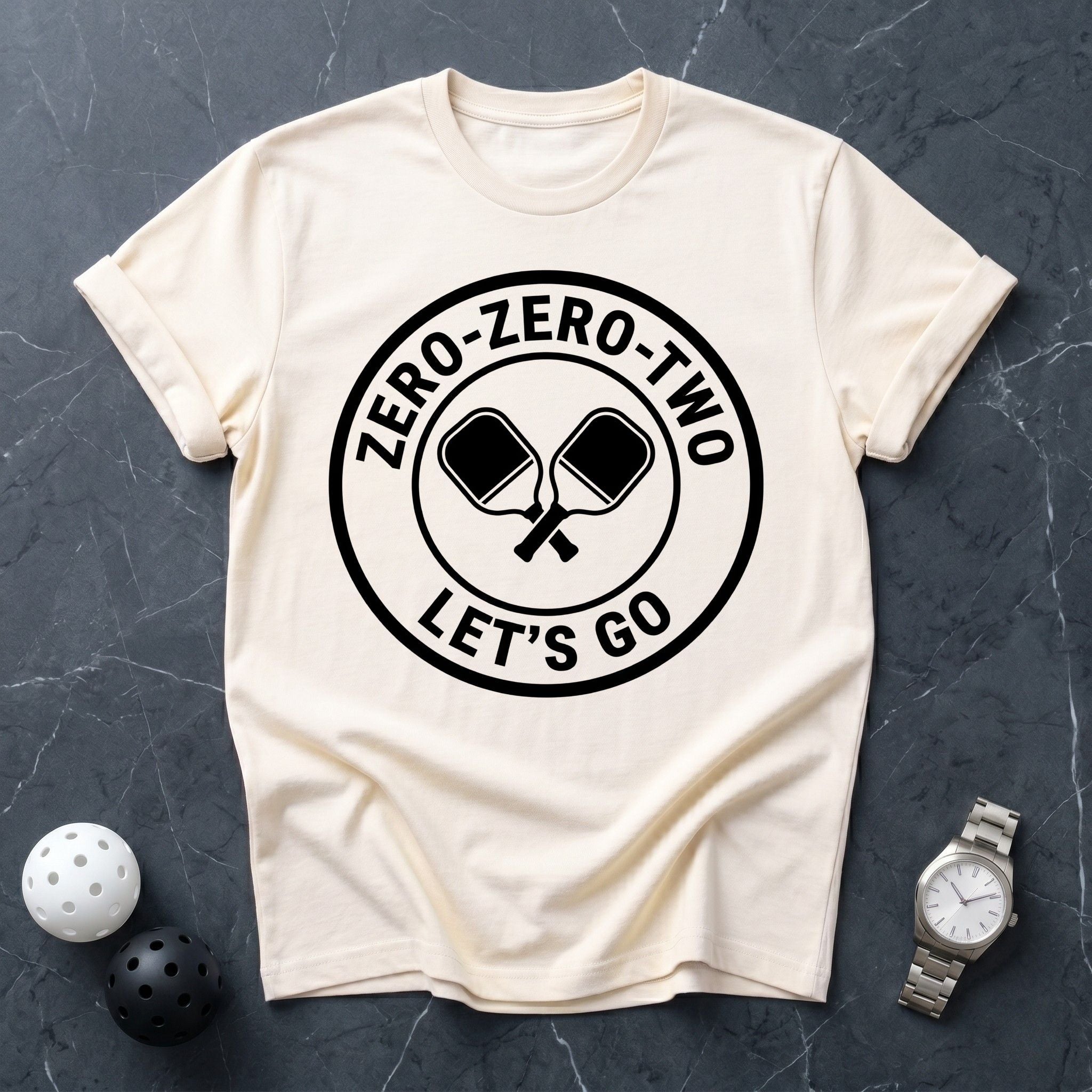 Zero Zero Two Let's Go Tee - Dink it Shop