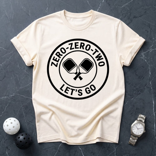 Zero Zero Two Let's Go Tee - Dink it Shop