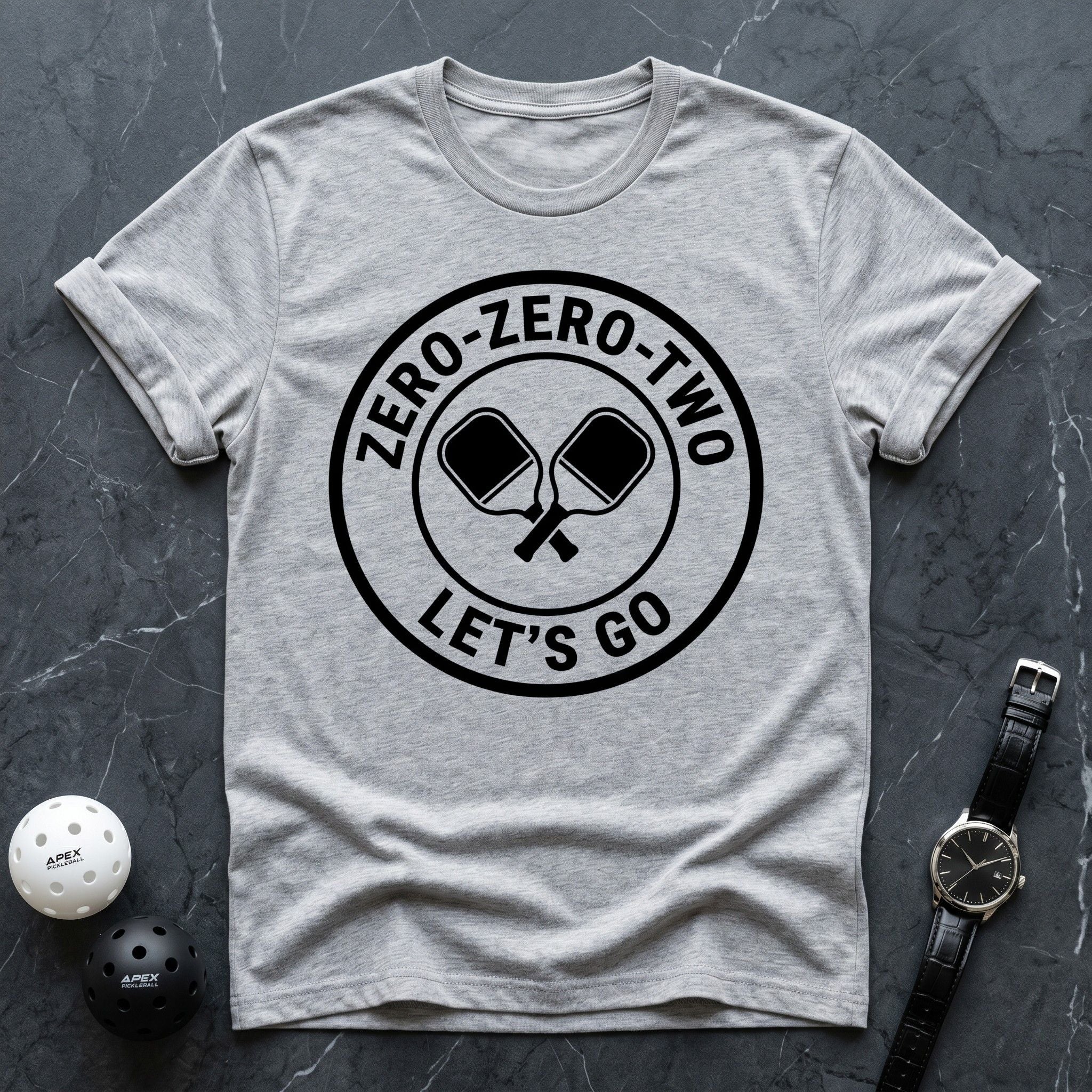 Zero Zero Two Let's Go Tee - Dink it Shop
