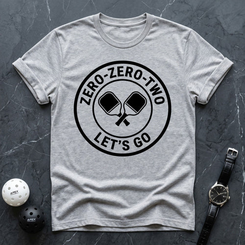 Zero Zero Two Let's Go Tee - Dink it Shop