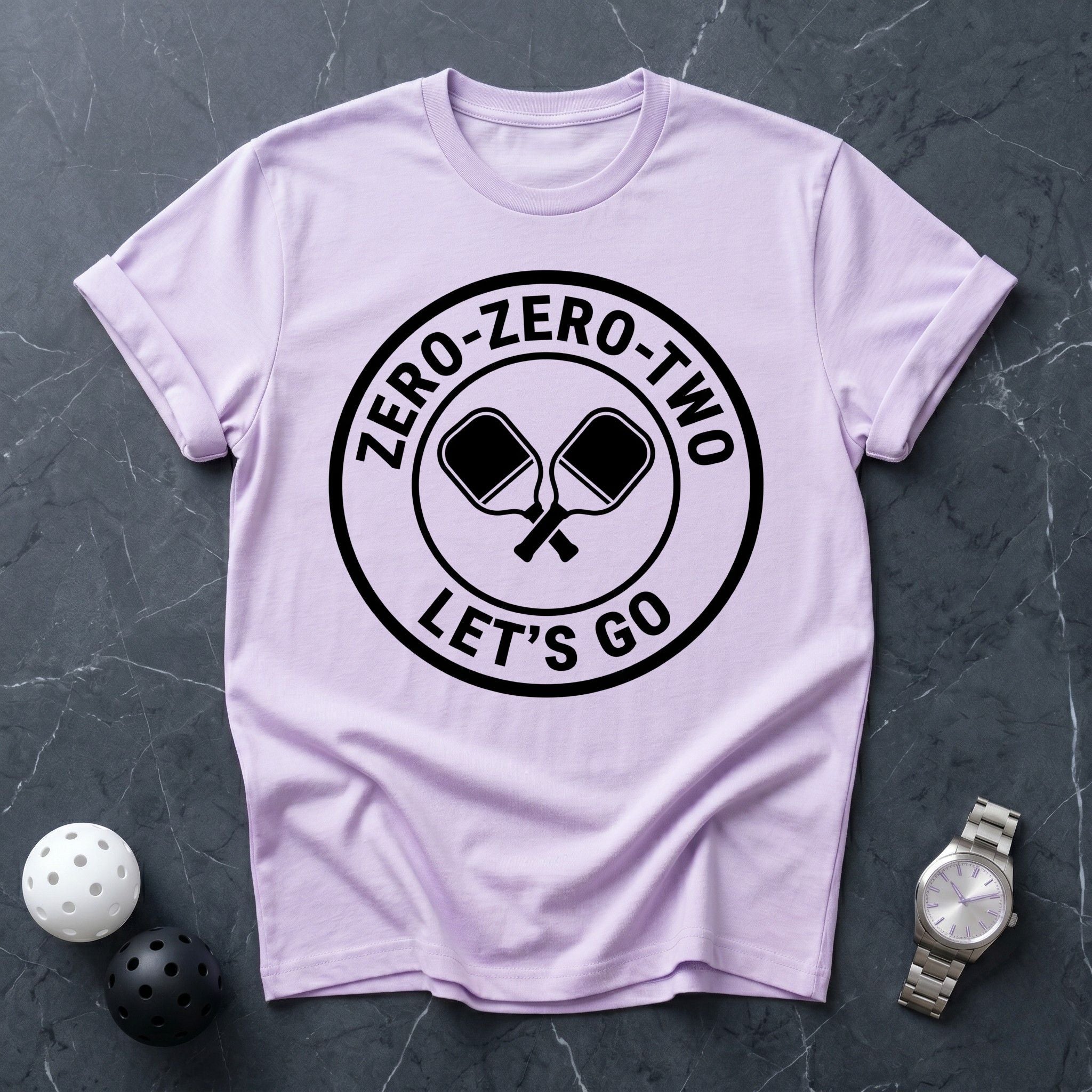 Zero Zero Two Let's Go Tee - Dink it Shop