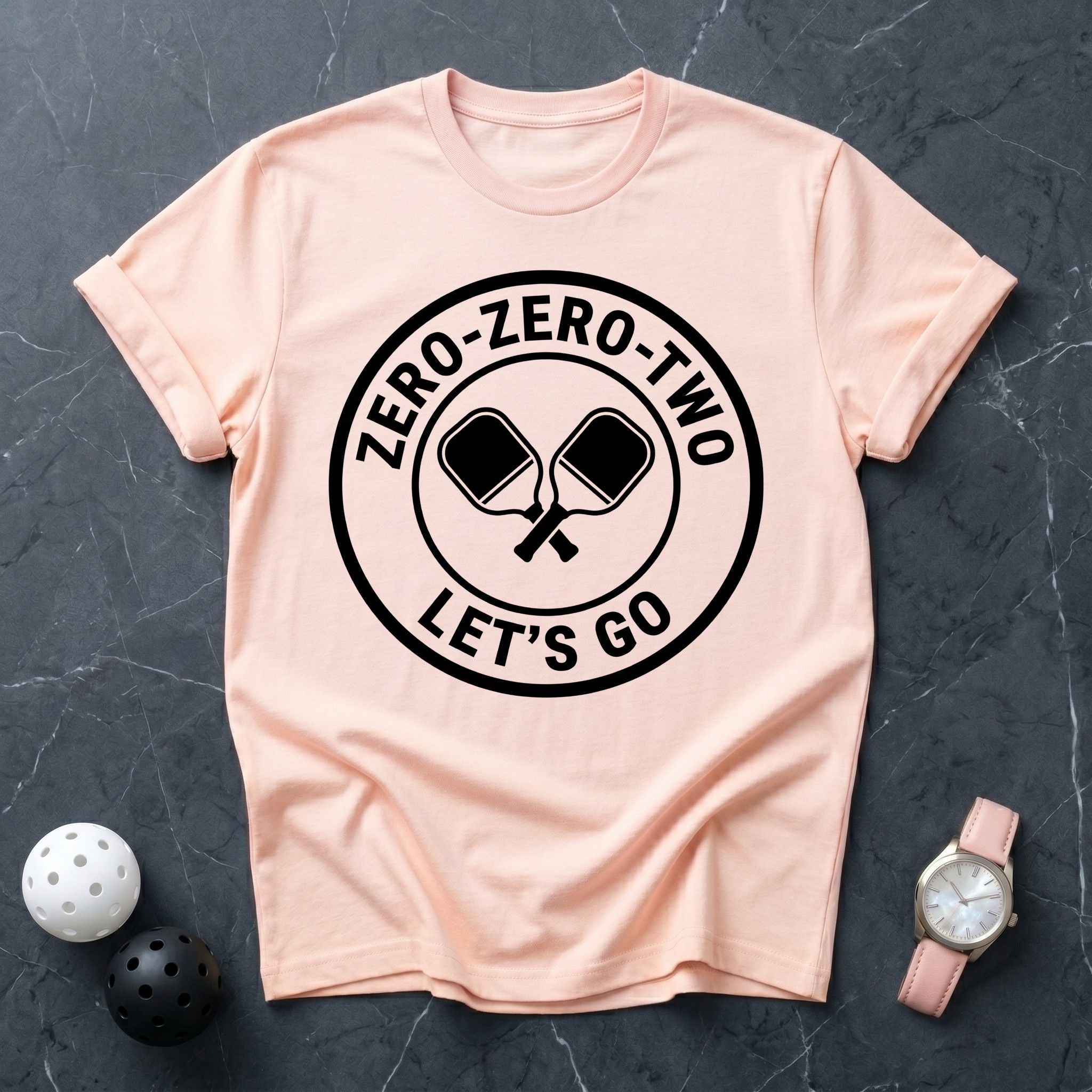 Zero Zero Two Let's Go Tee - Dink it Shop