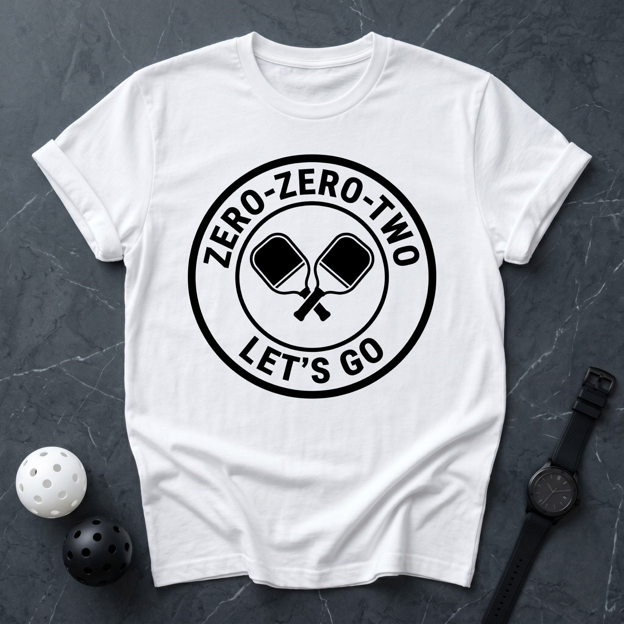 Zero Zero Two Let's Go Tee - Dink it Shop
